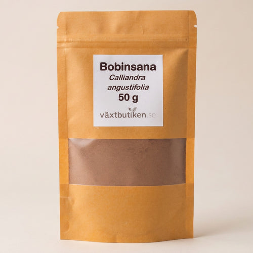 Bobinsana, Calliandra angustifolia 50 g i förpackning från Växtbutiken
