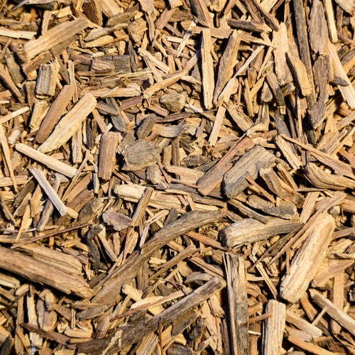 Torkad röd Ayahuasca-bark (Banisteriopsis muricata)